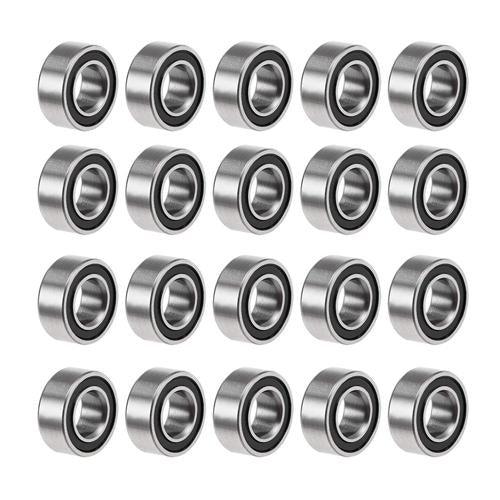 5mm Inner 10mm Dia Deep Groove Ball Bearings 20 pcs - industryparts.pk