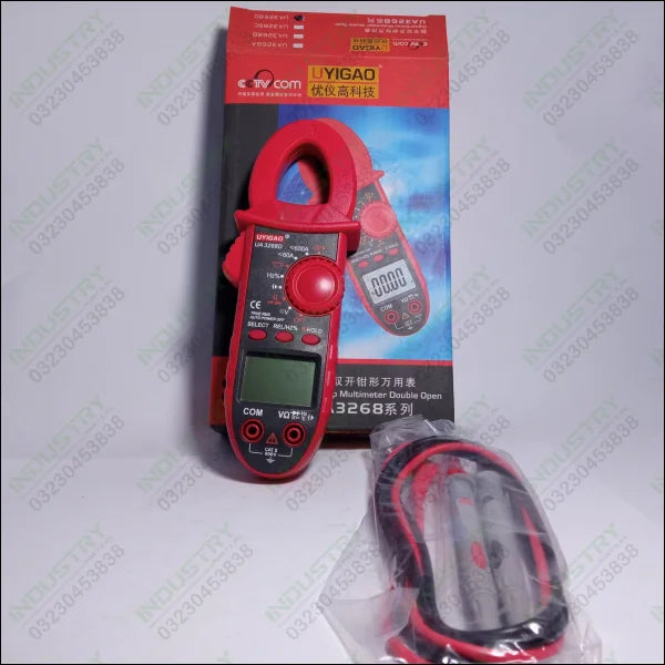 Uyigao UA3268D Small Digital Solar Clamp Meter with Backlight Temperature in Pakistan - industryparts.pk