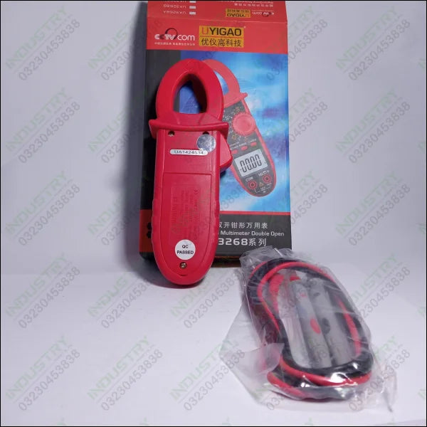 Uyigao UA3268D Small Digital Solar Clamp Meter with Backlight Temperature in Pakistan - industryparts.pk