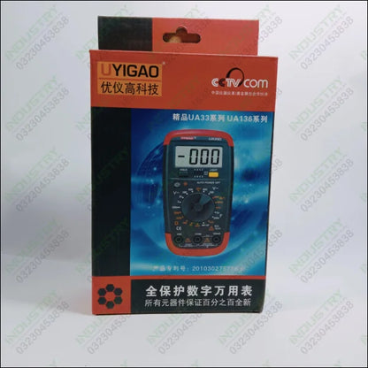 UYIGAO UA6013L High Precision Digital LCD Capacitance Meter Tester in Pakistan - industryparts.pk