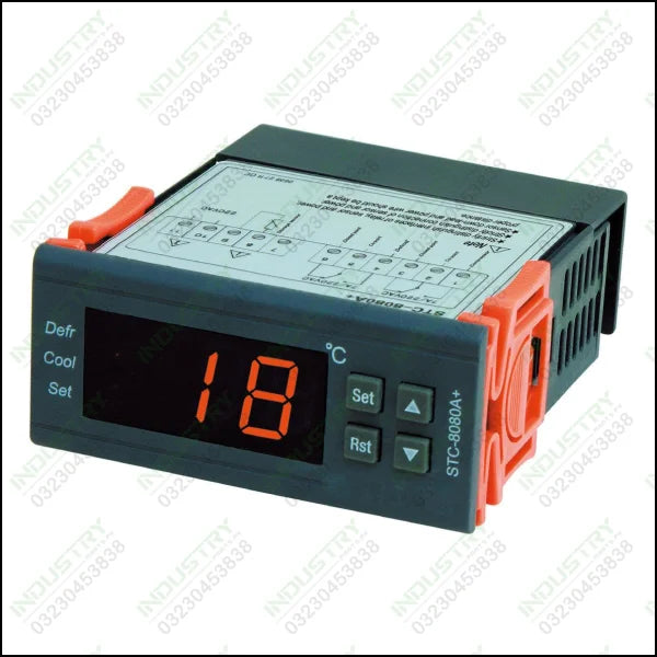Vktech 24V Microcomputer Temperature Controller STC-8080A+ in Pakistan - industryparts.pk