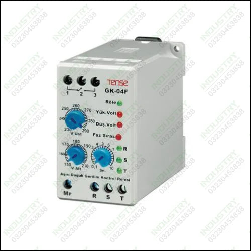 VOLTAGE CONTROLLER RELAY GK-04F Phase failure Relay in Pakistan - industryparts.pk