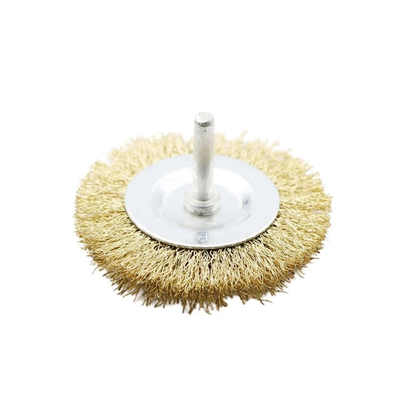 30 mm Brass Drill Brush, Wire Wheel Brush in Pakistan