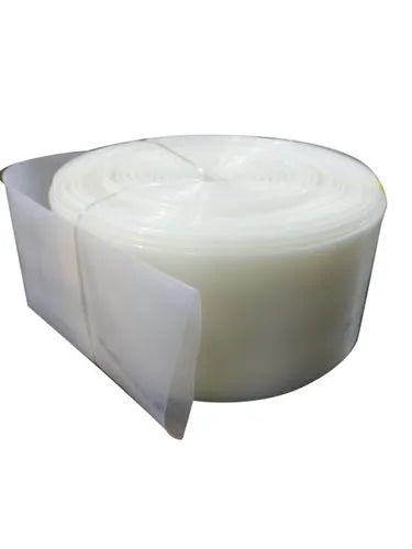 White LDPE Lapeta plastic pipe 4"x100ft in Pakistan