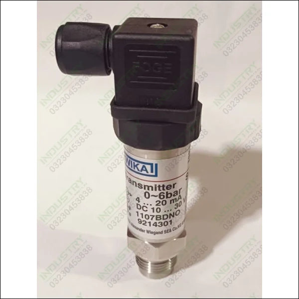 WIKA 0-6 bar 10-30V DC PRESSURE TRANSMITTER in Pakistan