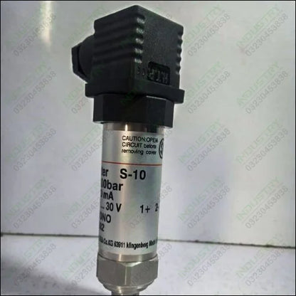 Wika Pressure Transmitter S-10 0 Bar to 400 Bar in Pakistan - industryparts.pk