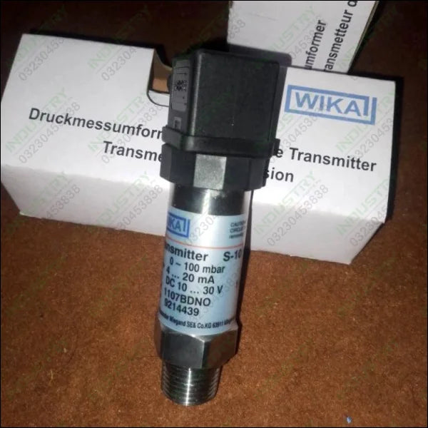 Wika Pressure Transmitter S-10 0 Bar to 400 Bar in Pakistan - industryparts.pk