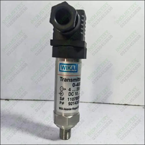 Wika Pressure Transmitter S-10 0 Bar to 400 Bar in Pakistan - industryparts.pk