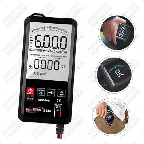 WinAPEX ET 8138 Color Display Digital Multimeter in Pakistan