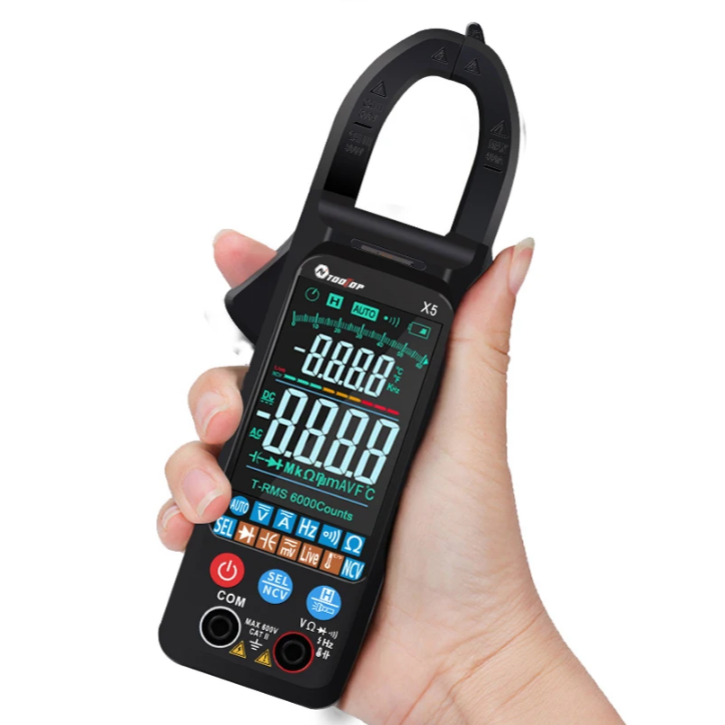 TOOLTOP-X5 Digital AC DC Clamp Meter in Pakistan
