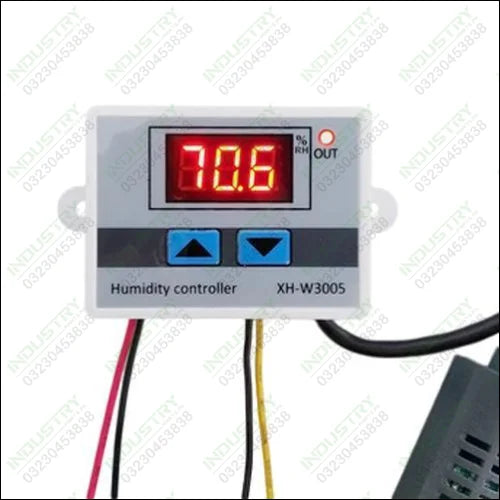 XH-W3005 Digital Humidity Controller AC 220V Humidity Control Switch - industryparts.pk