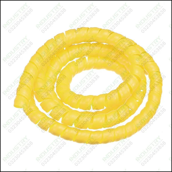 Yellow Insulation Spiral Sleeves for Cable Management - industryparts.pk