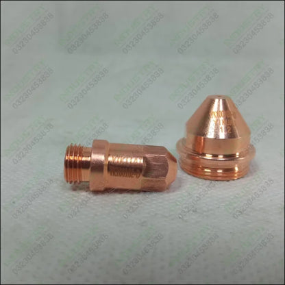 YIKUAI Plasma Cutting Torch Consumables YK100102-D Electrode and YK100103-D Nozzle in Pakistan - industryparts.pk