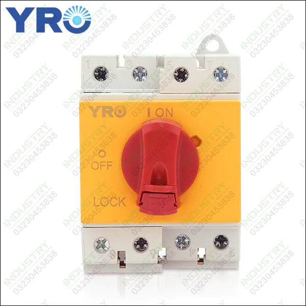 YRO Lockable DC Isolator Switch Disconnector in Pakistan