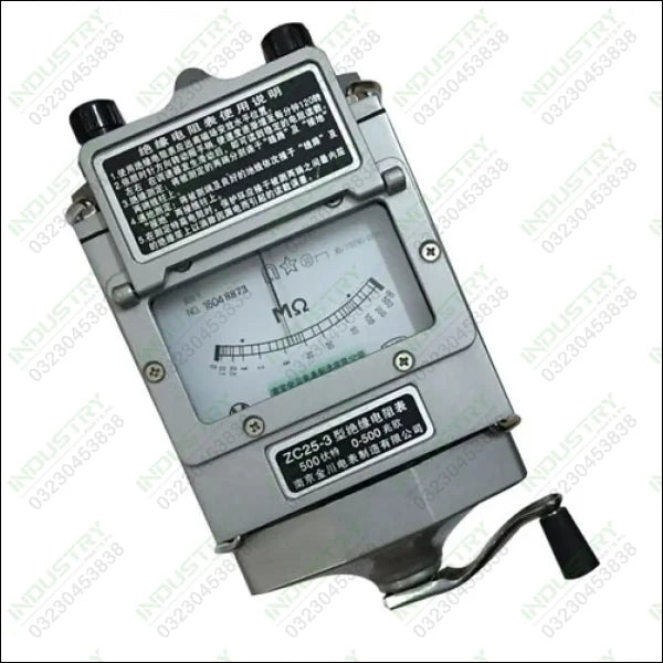 ZC25-3 500V Insulation Resistance Tester Meter in Pakistan