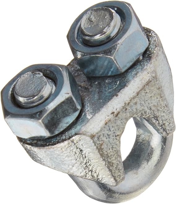 Zink Plated Steel Cable Wire Clamp in Pakistan