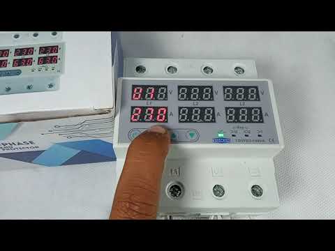 TOMZN Three Phase Voltage and Current Protector TOVPD3-100VA in Pakistan