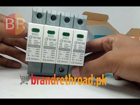 Surge Protective Device IP20 TEN2-C40 40KA 4 Pole AC TENSE in Pakistan