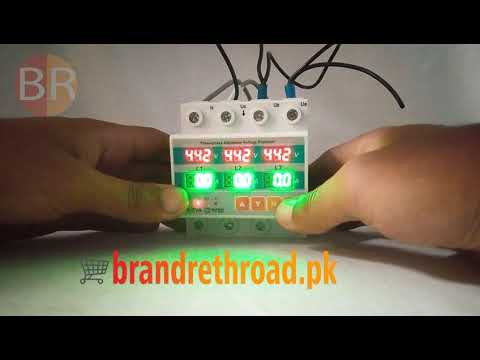 Three-Phase Voltage and Current Protector Tense in Pakistan