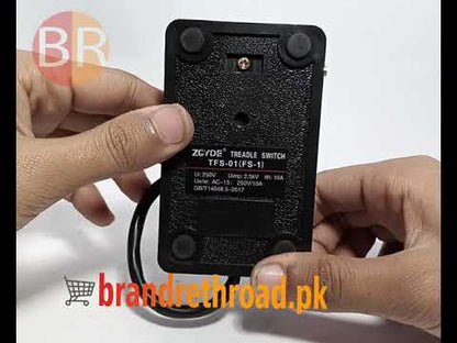TFS-01 FS-1 Black Plastic Footswitch Quality Assurance in Pakistan