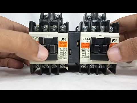 FUJI AC Magnetic Contactor Sc-03 20A in Lot Good Condition in Pakistan