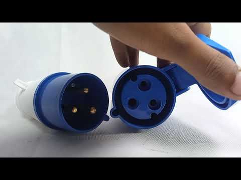 Tense IP44 32Amp 3Pin Industrial Socket in Pakistan