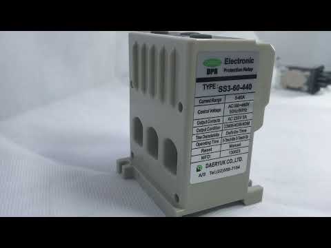 OPR-SS3 Electronic digital Overload Relay EOCR 10A/120A