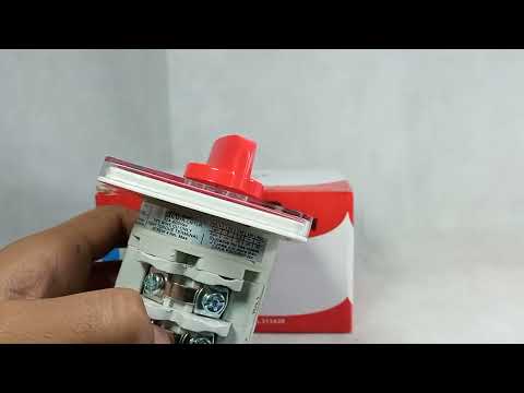 Boneega Rotary Changeover Switch 2 3 4 Pole 1-0-2 in Pakistan