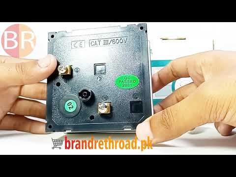 Analog AC Ammeter 60/5A SA-96 Panel Meter SARA in Pakistan