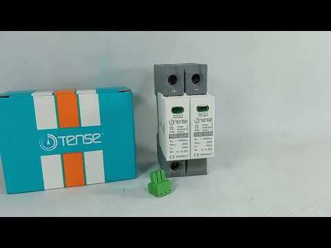 TENSE DC Surge Protective Device IP20 TEN2-DC40 40KA 2 Pole in Pakistan
